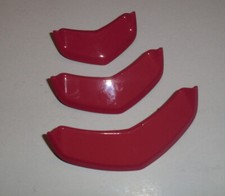 Vespa GTS Super 125 300, 3er Set Kaskadeneinsatz, rot Kaskade, 3 teilig