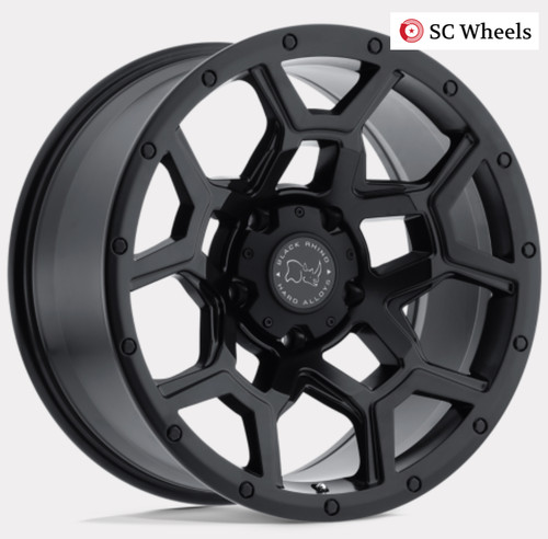Black rhino felge overland - black,