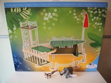 Bullyland Dschungel Camp + Elefant + Löwenbaby, Neu