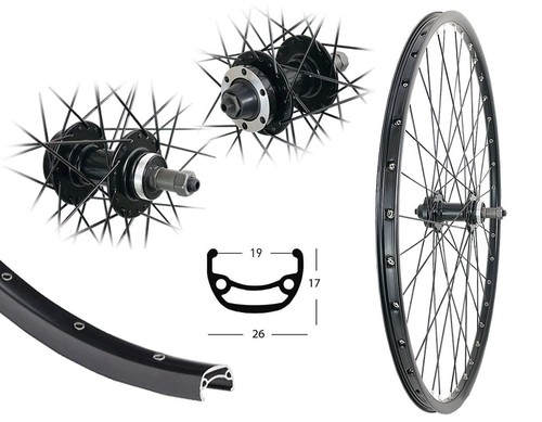 Zoll hinterrad be19 - hinterrad, disc