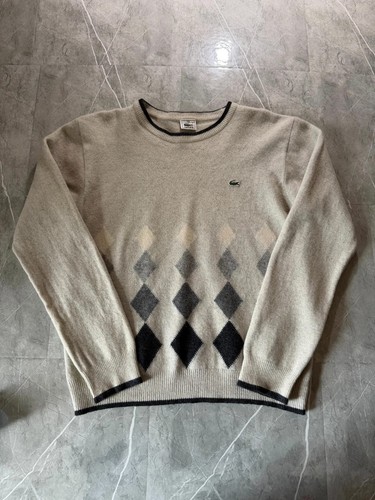 Vintage lacoste pullover - lacoste,