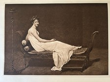 1901 Madame Récamier Print -