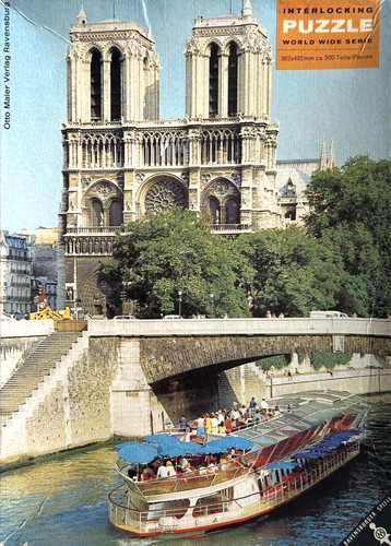Ravensburger puzzle paris 500 - ravensburger,