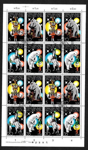 Ddr 1978 zirkuskunst der - ddr,