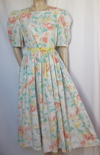 Laura ashley kleid weiß - laura, 42