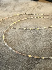 10kt ECHTES Gelb Weiß Rotgold