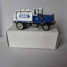 Ziss Modell N° 303 Henschel Aral Tanker 🔷️ 1926 Truck  ca 1:43 W-Germany 1970's