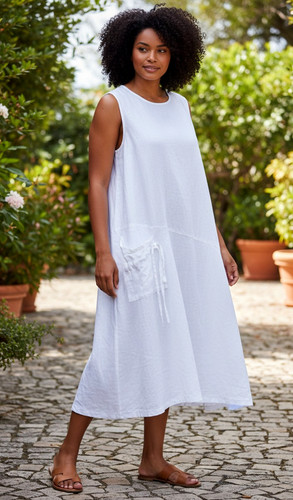 Puro lino italy - italy, sommerkleid