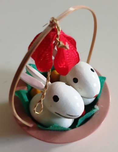 Kunstgewerbe ostern 2 hasen - kunstgewerbe,