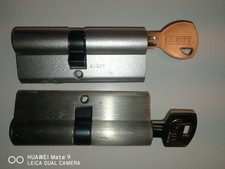 Abus Zylinderschloss D58292 Wetter + B Safe Zylinderschloss je 1 Schlüssel