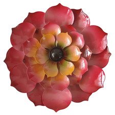 Deko Figur Wand Blume Blüte