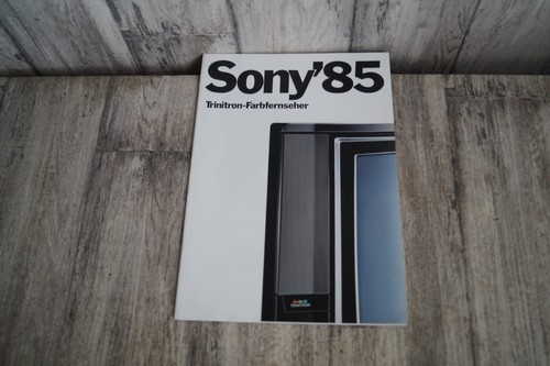 Sony trinitron - sony´85,