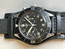 Heuer "Bundeswehr" Chronograph, Flyback, 1550 SG