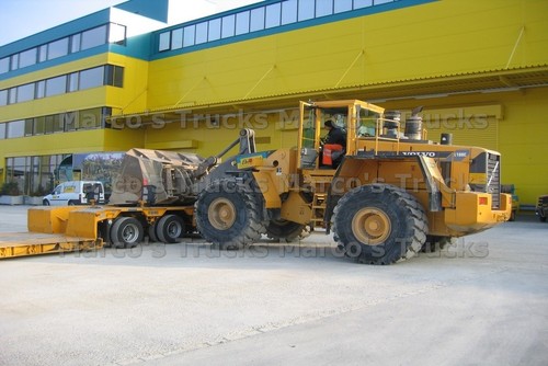 Lkw foto plattformanhänger - lkw,