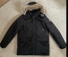 Tommy Hilfiger Winterjacke  Schwarz Gr. L Neupreis 399.- !!! Neu !!!