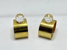 2 X 24 Karat vergoldete