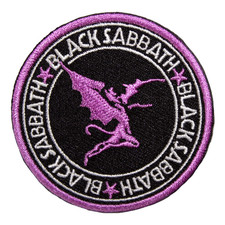 Black Sabbath Patch Rund ·