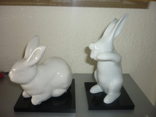 Porzellan hase fürstenberg - hase,