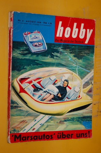 Hobby magazin 1958 - magazin, 1958-08