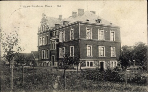 Ranis thüringen - ak, in