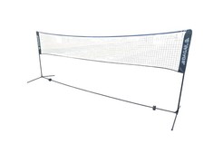Badmintonnetz, faltbares Nylonnetz, höhenverstellbar 4,20 x 1,55m