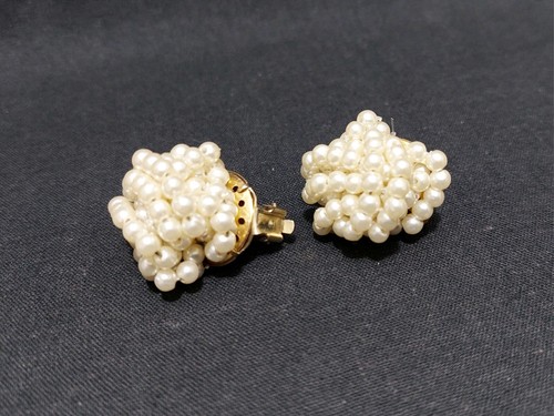 Perlen ohrclips schmuck - ohrclips,