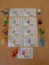 Monster Hotel 9 Figuren komplett Satz mit allen deutschen BPZ 2005