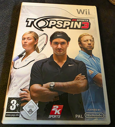 Top spin nintendo wii pal - 3,