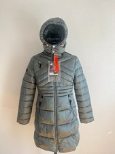 Canadian Peak  Damen Wintermantel "Bodayeak" in Silber Größe S