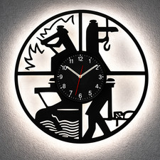 Wanduhr Feuerwehr Vinyl
