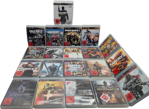Playstation spiele sammlung - playstation, 3