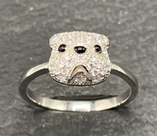 Pomeranian Dog Ring  925er