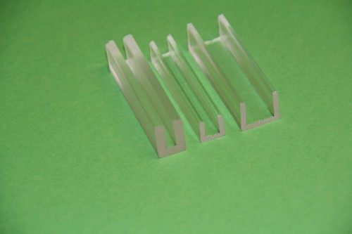 Acrylglas profil - acrylglas, u-profil