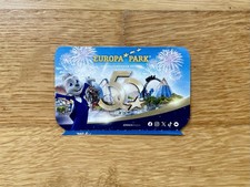 Europa-Park Rust HALBTAGESKARTE Ticket 50 Jahre Design - abgelaufen