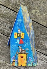 Schlüsselbrett Hexenhaus