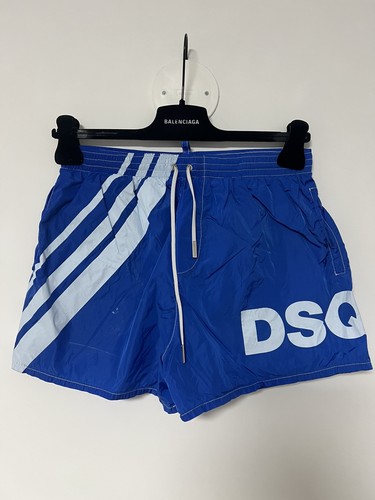 Dsquared2 badeshort blau - dsquared2, weiß