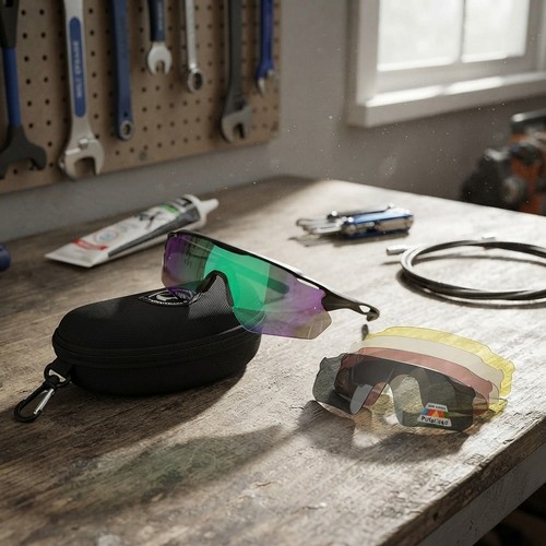 Fahrradbrille Polarisiert