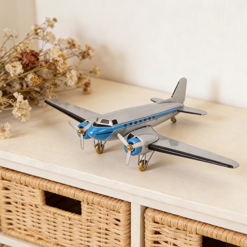 Vintage blech flugzeugmodell - vintage, blech-flugzeugmodell