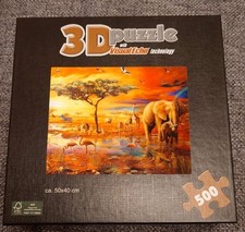 3D Puzzle "Savannah Pool" 500 Teile Top Zustand