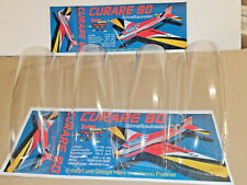 NEU Kabinenhaube CURARE 80 2m Spannweite, 30 cm lange Haube klar 0,7 mm