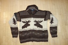 Polo Ralph Lauren Jacke Cowichan Hand Knit in L, RRL, Real McCoy's, Big Lebowski
