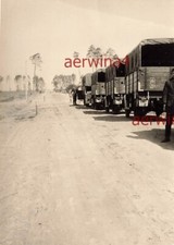 Vormarsch deutsche LKW Rollbahn Tomashow Ukraine Ostfront