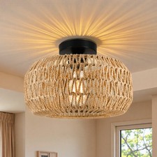 Deckenlampe Lampe Rattan