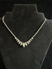 Vintage WEISS Clear Rhinestone
