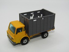 Matchbox Superfast No 37 Cattle Truck Yellow Hollow Wheels TOP UB