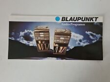 Blaupunkt - Audio-Programm - Faltprospekt / Broschüre / Katalog - 1984 (AU2675)
