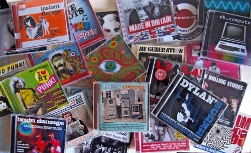 Mojo magazine cover - cover, cds