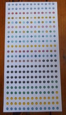 286 Kalender Aufkleber Sticker