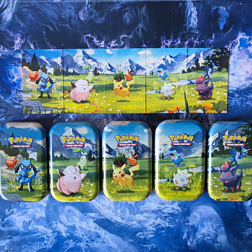 Pokémon tcg mini blechdosen - pokémon, mini-blechdosen