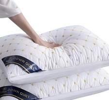 Kopfkissen 48x74cmHotelqualität Nackenschutz Orthopädisches Schlafkissen Premium